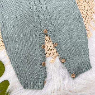 Jardineira de Linha Trança Verde 